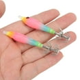 thumbnail image 4 of Cuttlefish Bait Hook, Built In Steel Wire Luminous Cuttlefish Hook Double Row Intensive  For Fishing Pink, 4 of 8