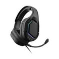 thumbnail image 1 of Wired Gaming Headphones With 7 1 Surround Sound Soft Earmuffs Foldable Design Noise Isolation Clear Audio For Pc Computer Gaming Marathon Sessions, 1 of 6