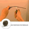 thumbnail image 5 of 5M Roll Fiberglass Heat Shield Motorcycle Exhaust Thermal Tape Heat Wrap Resistant Downpipe For Motorcycle Car Accessories, 5 of 7