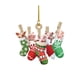 thumbnail image 2 of Decoraciones Navideñas Fiudx Adornos Decorativos de Acrílico Colgantes para la Decoración del Hogar, 2 of 7