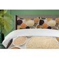 thumbnail image 4 of Ambesonne Colorful Duvet Cover Set, Grains and in Bowls, 2-Calking, Pale Taupe Multicolor, 4 of 6