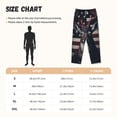 thumbnail image 4 of Lsque Vintage American Deer Print Women's Pajama Pants, Lounge Pant - Comfortable Home Wear,Elastic Waistband, Stylish Design-Medium, 4 of 9