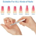 thumbnail image 5 of (5 pulgadas) 6 paquetes de limas de uñas de diamante Lima de uñas de doble cara Bloque de manicura de metal de acero inoxidable Limas de manicura de uñas para salón y hogar, 5 of 5