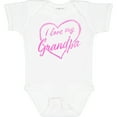 thumbnail image 3 of Inktastic I Love My Grandpa in Pink Chalk Heart Boys or Girls Baby Bodysuit, 3 of 5