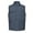Gray, variant on Aueoeo Plus Size Vests For Men Outdoor Stand Collar Jackets Vests Casual Padded Sleeveless Coats