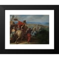 thumbnail image 2 of Otto van Veen 18x14 Black Modern Framed Museum Art Print Titled - The Romans Nearly Overpower the Army of Julius Civilis Through the Treachery of a Batavian (1600 - 1613), 2 of 5
