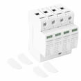 thumbnail image 1 of Generic 4P 385V Surge Protection Module with LED Indicator, 35mm DIN Rail Mount, Fireproof & Corrosion-Resistant, 40kA Max Discharge, 20kA Nominal, 1.8kV Protection Level, -40℃ to 80℃ Operating Range, 1 of 6