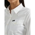 thumbnail image 4 of Wrangler® Women's Western Long Sleeve Button Front Shirt, 4 of 4