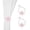 Pink, variant on ABCISI Curtain Ties, Lotus Flower Curtain tiebacks holdbacks Holder for Curtain Decoration in Summer for Bedroom Decorations (Pink)