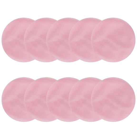 XIRQI Reusable Makeup Remover Pads-10 Pieces Soft Organic Cotton Rounds with Washable Drawstring