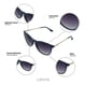 thumbnail image 5 of Lentes de Sol Levis Eyewear Mujer X13015 Outlook Marco de Plástico Color Azul con Filtro 100% UV, 5 of 5