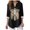 Orange_1, variant on Godom Halloween Casual 3/4 Sleeve V Neck Shirt for Women Funny Holiday Graphic Tee Fall Winter Loose Fit Tops