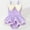C-Purple105, variant on JIAYUE Girls Swimsuit Bodysuit Solid Color Sleeveless Spaghetti Straps Scoop Neck One-Piece Briefs with Hat For Child Stylish Swimming Wear
