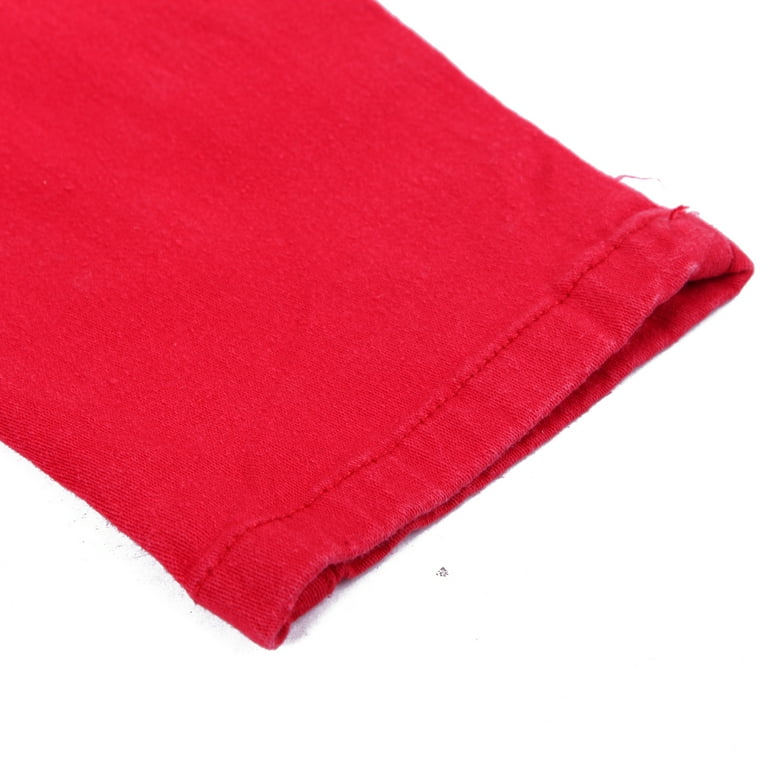 Walmart top red jeggings