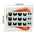 thumbnail image 3 of Halloween Decoration,Halloween Ghost Lollipop Decor Kit,DIY Pumpkin Candy Holders for Kids Party Favors & Classroom Gifts, 3 of 7