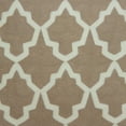 thumbnail image 2 of 20" x 7" x 20" Transitional Beige and White Pillow Cover With Poly Insert, 2 of 5