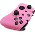 thumbnail image 4 of Funda protectora de silicona antideslizante Levamdar para controlador Xbox One color rosa, 4 of 5