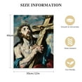 thumbnail image 2 of Nawypu  El Greco Art Print - Christ Carrying the Cross Poster - Jesus Canvas Wall Art - Modern Artwork Religious Wall Decor for Bedroom Living Room, 2 of 5