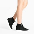 thumbnail image 6 of BURUDANI Women Hidden-Heel Platform Wedgie High-Top Wedge Sneakers Slip-On Ankle Booties, 6 of 6