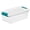 Clear, variant on Sterilite 6 Quart Stackable Storage Box, 12 Pack & Small Clip Box, 12 Pack