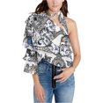 thumbnail image 1 of Rachel Roy Blouse à une Épaule pour Femmes, Multicolore, Très Petit, 1 of 1