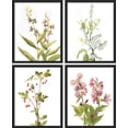 thumbnail image 3 of PixonSign&nbsp;Framed Wall Art, Forest Wildflowers Posters, Set of 4 Retro Vintage Antique Floral Plant Wall Prints, Nature Wilderness Wall Décor for Living Room, Bedroom, Office - 11"x14" Black, 3 of 5