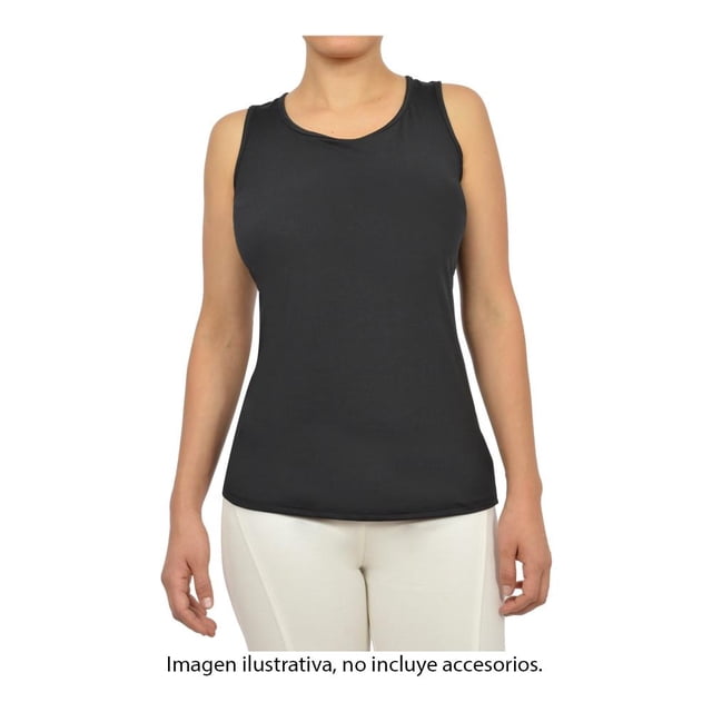Top Simply Basic M220A02011 Talla M Negro Tirante ancho
