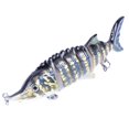 thumbnail image 1 of Cebos de Pesca Mar Señuelos de Plástico Artificiales Cuerpo Secciones Pesca Agua Salada Agua Dulce 04 Soledad Señuelos de pesca conjuntos, 1 of 9