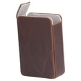 thumbnail image 3 of Pitillera Imán Caja de Cigarrillos 20 Capacidad Resistente a la Presión PU Pitillera para Hombres Marrón, 3 of 14