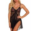 Sexy Lingerie Women Gauze Dress Underskirt Nightgown Sleepwear See Through