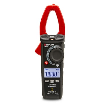 Triplett CM650 True RMS 6000 Count 600A AC/DC Clamp Meter with Inrush