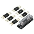thumbnail image 4 of Vehicle Fuses Holder, Fuse Holder PC Copper Heat Resistant Dustproof Transparent Cover  For RV, 4 of 8