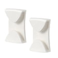 thumbnail image 2 of harper Clips Multipurpose Easy Installation Lightweight Anti Slip to Secure s Retainer white 2 pieces, 2 of 9