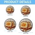 thumbnail image 6 of French Toast Stained Glass Suncatcher, French Toast Wall Hanging, French Toast Lover Gift, Kitchen Home Decoration, Food Sun Catcher, Stained Glass Ornament 2025, Holiday, 6 of 6