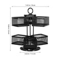 thumbnail image 2 of Luxshiny Soporte Giratorio De Bolsitas De Té Negro En Metal Para Cocina Oficina Y Viaje, 2 of 6