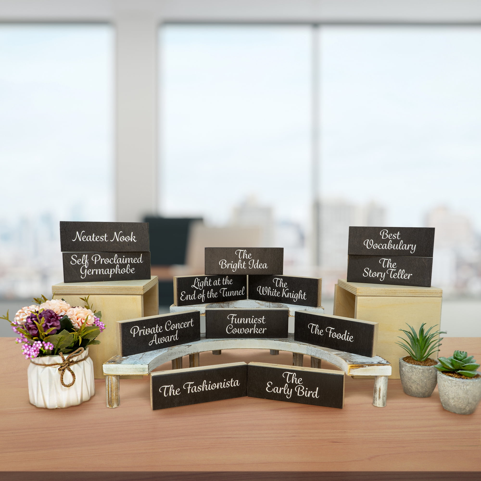 JennyGems Employee Recognition Gifts, Employee Appreciation Gifts Recognition Coworkers, Motivation Gifts for Coworkers, Team Gifts, Employee Thank You Gifts Appreciation (Funny Superlatives)