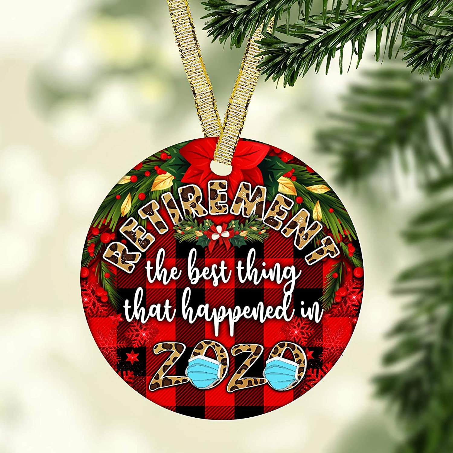 Popeven Funny Retirement Ornament Retirement The Best Thing That