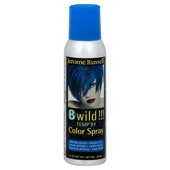 Jerome Russell B Wild Temporary Color Spray, Bengal Blue 3.5 oz