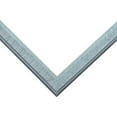 thumbnail image 2 of 15x15 Frame Blue Scuffed Farm Board Solid Wood Picture Frame Width 0.75 Inches | Interior Depth 0.5, 2 of 8