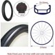 thumbnail image 2 of Solid Anti Stab Tubeless Tire for Bike 18 X 1.75, 2 of 5