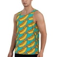 thumbnail image 2 of Pofeuu Hot Dogs 8 Print Men's Workout Tank Tops Sleeveless Muscle Gym Shirt Quick Dry-4X-Large, 2 of 7