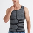 thumbnail image 3 of YWIYIUD 1PC Double Button Design Breathable and Soft AbdomenVest for Adults Adjustable and Durable WaistTrainer Workout Vest for LossWeight and BodyShaper, 3 of 5
