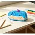 thumbnail image 3 of Cute Cartoon Plush Animal Pencil Cases, Portable Zipper Organizer Pouch For Teens, Back‑To‑School & Office Stationery (donkey), 3 of 5