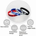 thumbnail image 5 of 6-Pack "Never Give Up" Motivational Silicone Wristbands | Inspirational Rubber Bracelets for Sports, Gym, Student Rewards, Team Gifts, 5 of 9