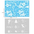 thumbnail image 1 of Vaidha Autocollants Électrostatiques de Noël Flocon de Neige pour Porte Fenêtre Vitrée, 1 of 1