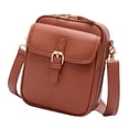 thumbnail image 3 of Bolso con 10 ranuras para tarjetas, ideal para el trabajo, deportes al aire libre, viajes, para mujer marrón, 3 of 8
