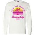 thumbnail image 3 of Inktastic Summer Enjoy the Sunshine Panama City Florida in Pink Long Sleeve T-Shirt, 3 of 5