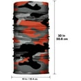 thumbnail image 6 of Colorful Camo Face Balaclava Scarf Neck Hunting Sun Gaiter Headwear Mask, 6 of 6