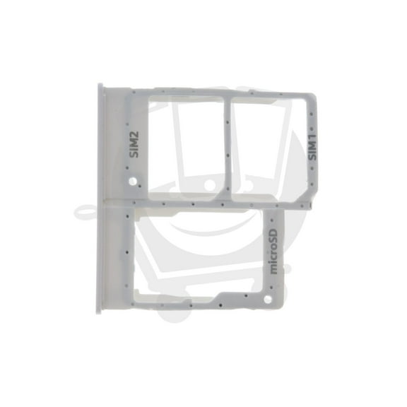 For Samsung Galaxy A20F SM-A205F Replacement Sim Tray in silver