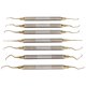 thumbnail image 5 of Kit De Selección De Limpieza Dental, 7 Piezas De Material Metálico, Removedor De Placa De Dientes De Alta Dureza Para Eliminación De Residuos De Alimentos Y Manchas De Dientes, 5 of 8